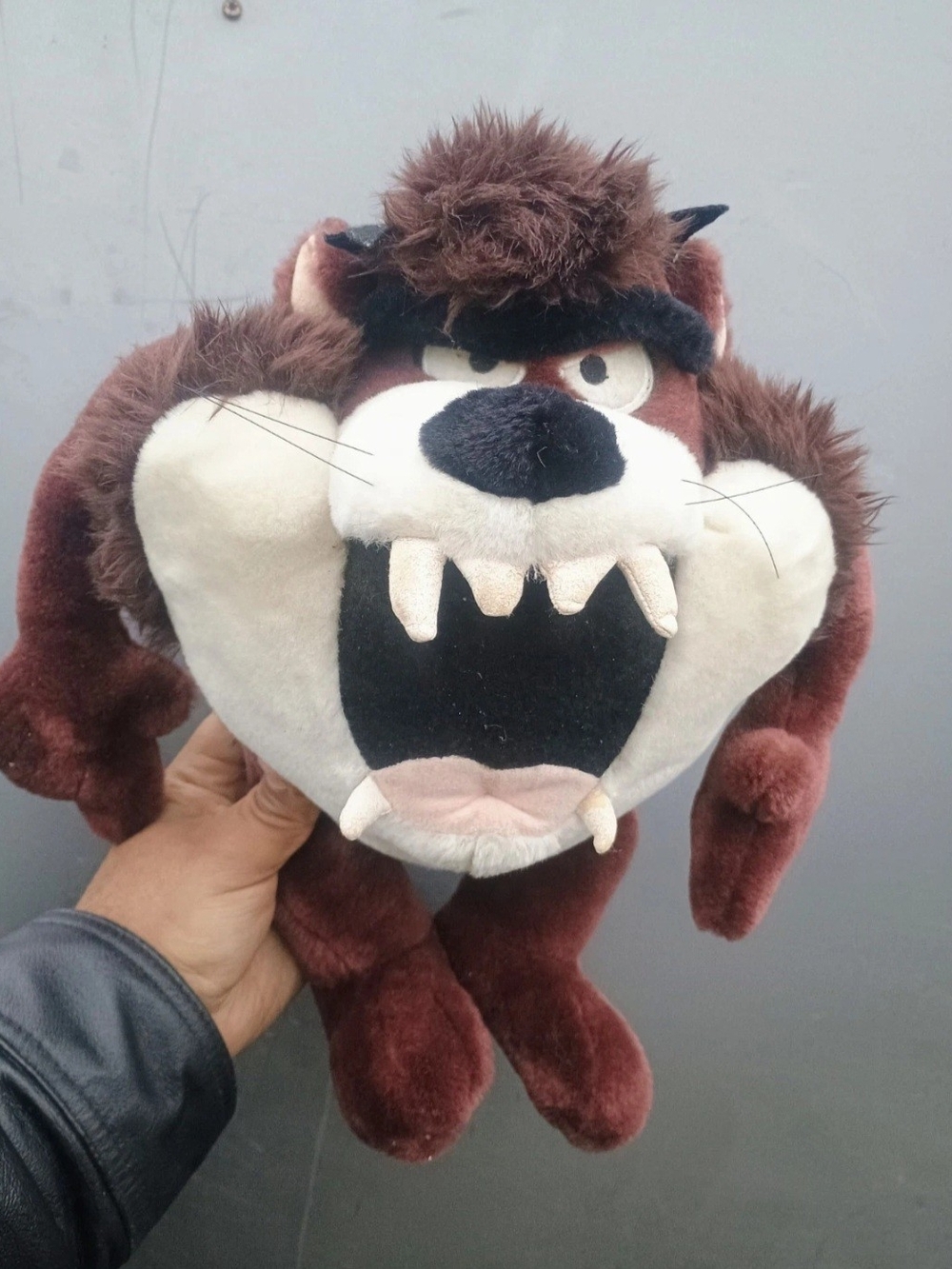 Looney Tunes Taz Devil Large Plush Toy Warner Bros Vintage 1995
